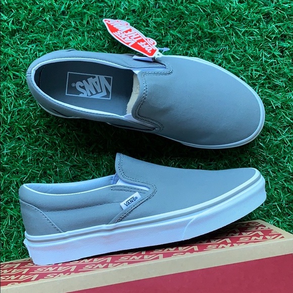 VANS CLASSIC SLIP-ON WILD DOVE/TRUE WHITE WMNS - Picture 15 of 16